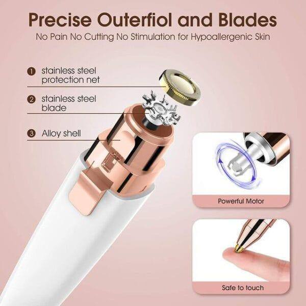 Comfortable Women's Eyebrows Hair Trimmer