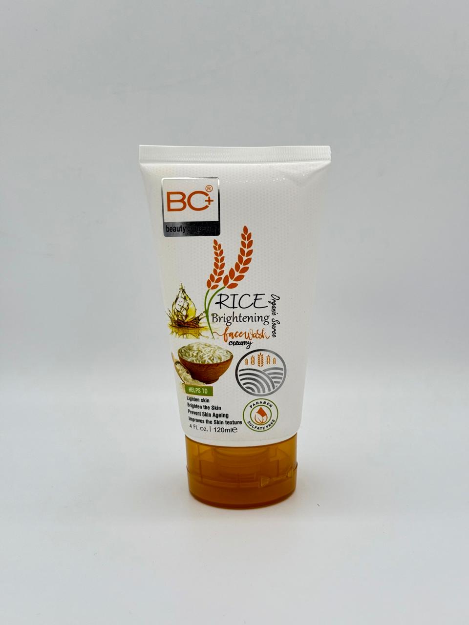 BC+ Beauty Concern Rice Brightening Face Wash (120ml)