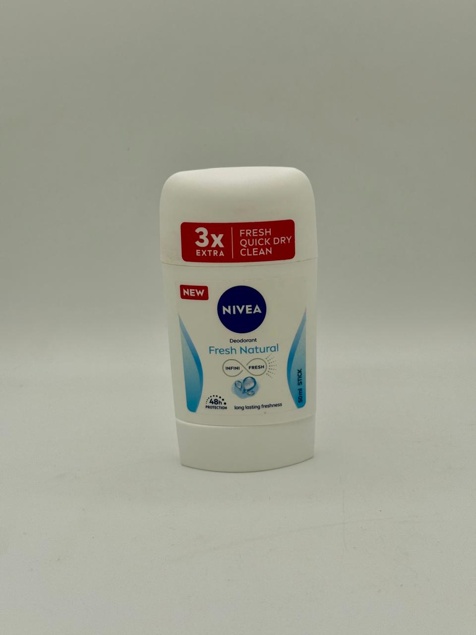 DEODORANT STICK NIVEA FRESH NATURAL