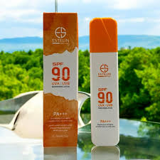 Estelin Brightening & Anti-Aging Sunscreen Lotion SPF50