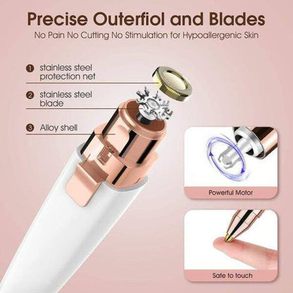 Comfortable Women's Eyebrows Hair Trimmer