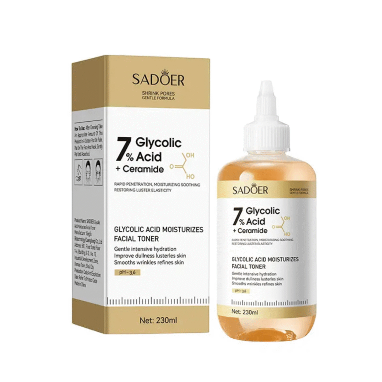 Sadoer 7% Glycolic Acid + ceramide Facial Toner 230ml