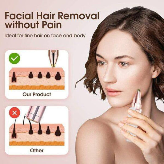 Comfortable Women's Eyebrows Hair Trimmer