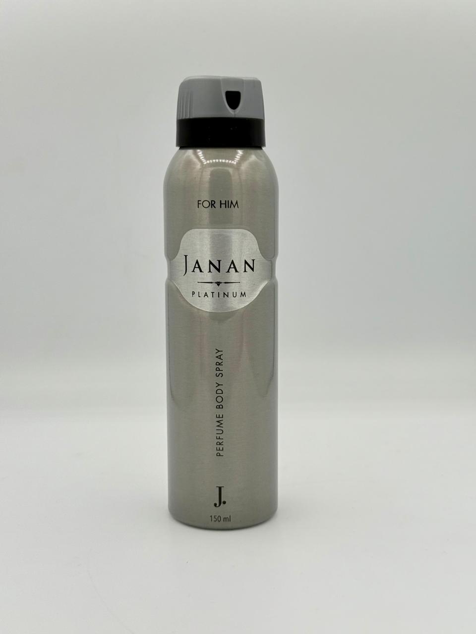 JANAN PLATINUM POUR HOMME PERFUME BODY SPRAY
