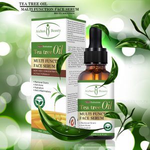 AICHUN BEAUTY Argan Castor Jojoba Tea Tree Oil Multi Function Face Serum Natural Repair Moisturizing Blemish 30ml (TEA TREE OIL)