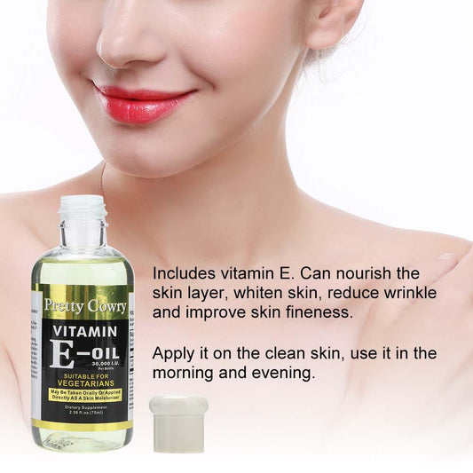 PRETTY COWRY VITAMIN-E OIL 75ML