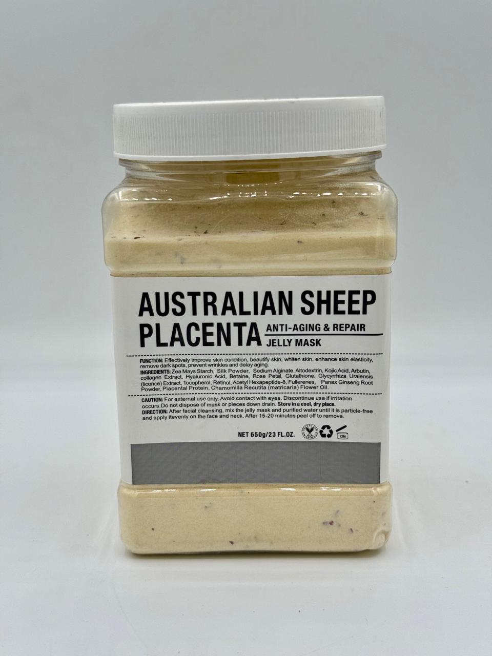 JELLY MASK AUSTRALIAN SHEEP PLACENTA 650g