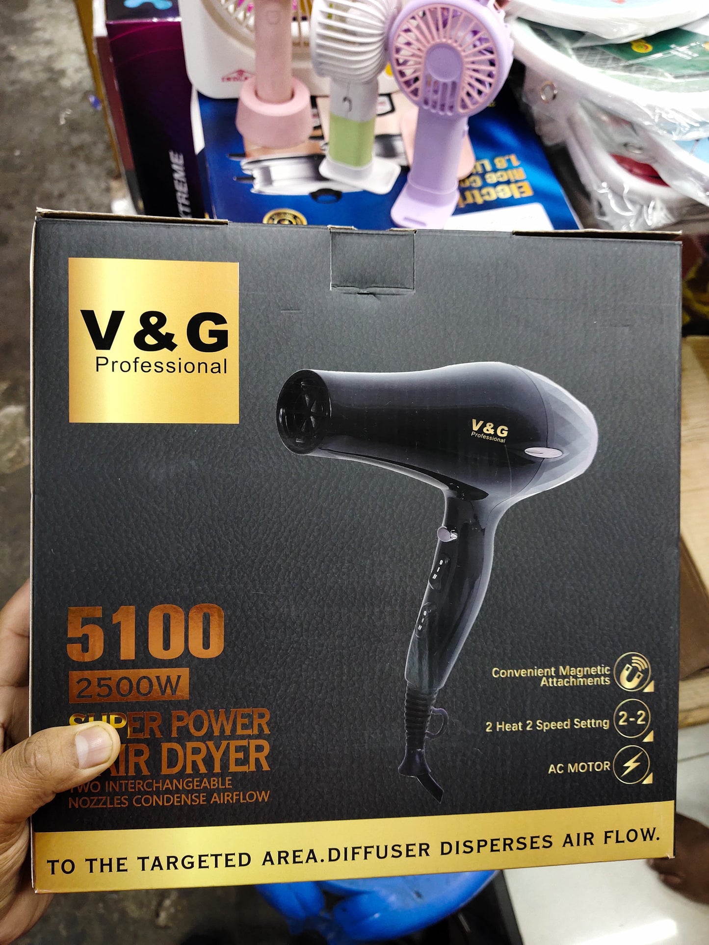 Product details of V&G Professional 5100 Hair Dryer
