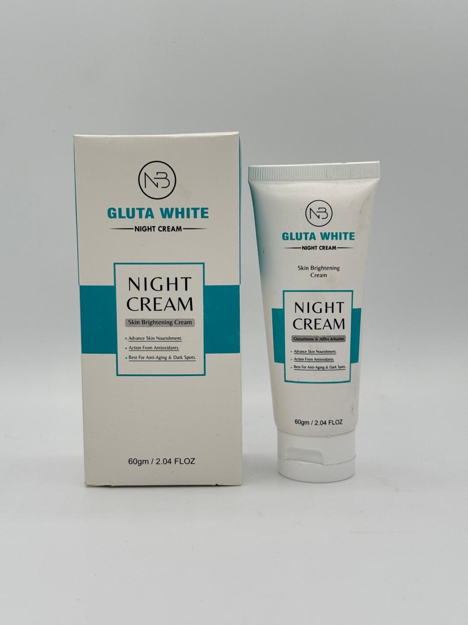 Gluta White Skin Glowing & Brightening Night Cream