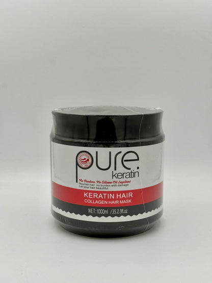 Keratin Pure Collagen Hair Mask Treatment 1000ml