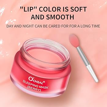 O'CHEAL 1 Pcs Sleeping Mask Maintenance Moisturizing Lip Gloss Mask Cream Plump Lips Serum Care Nourishing Lip Mask Balm