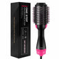 One Step Blow Hair Dryer and Volumizer Brush | Hot Air Brush Hair Styler for Straightening &amp; Curl 1000W Comb