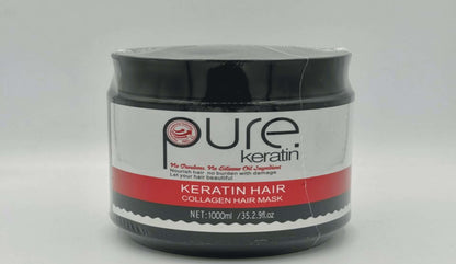 Keratin Pure Collagen Hair Mask Treatment 1000ml