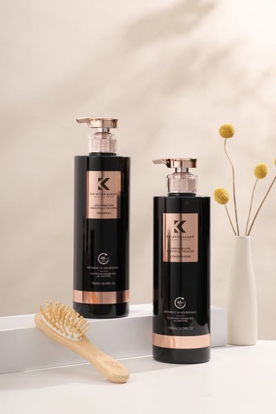 Keratine Queen Beauty & Mature Moisturizing Protien Keratine & Collagen Shampoo