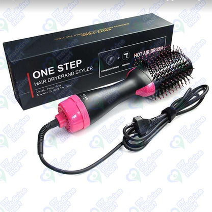 One Step Blow Hair Dryer and Volumizer Brush | Hot Air Brush Hair Styler for Straightening &amp; Curl 1000W Comb