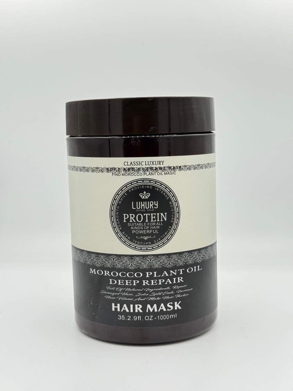 Luxury Morocco Plant Oil Deep Repair Hair Mask 1000ml