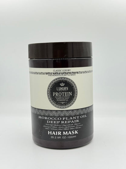 Luxury Morocco Plant Oil Deep Repair Hair Mask 1000ml
