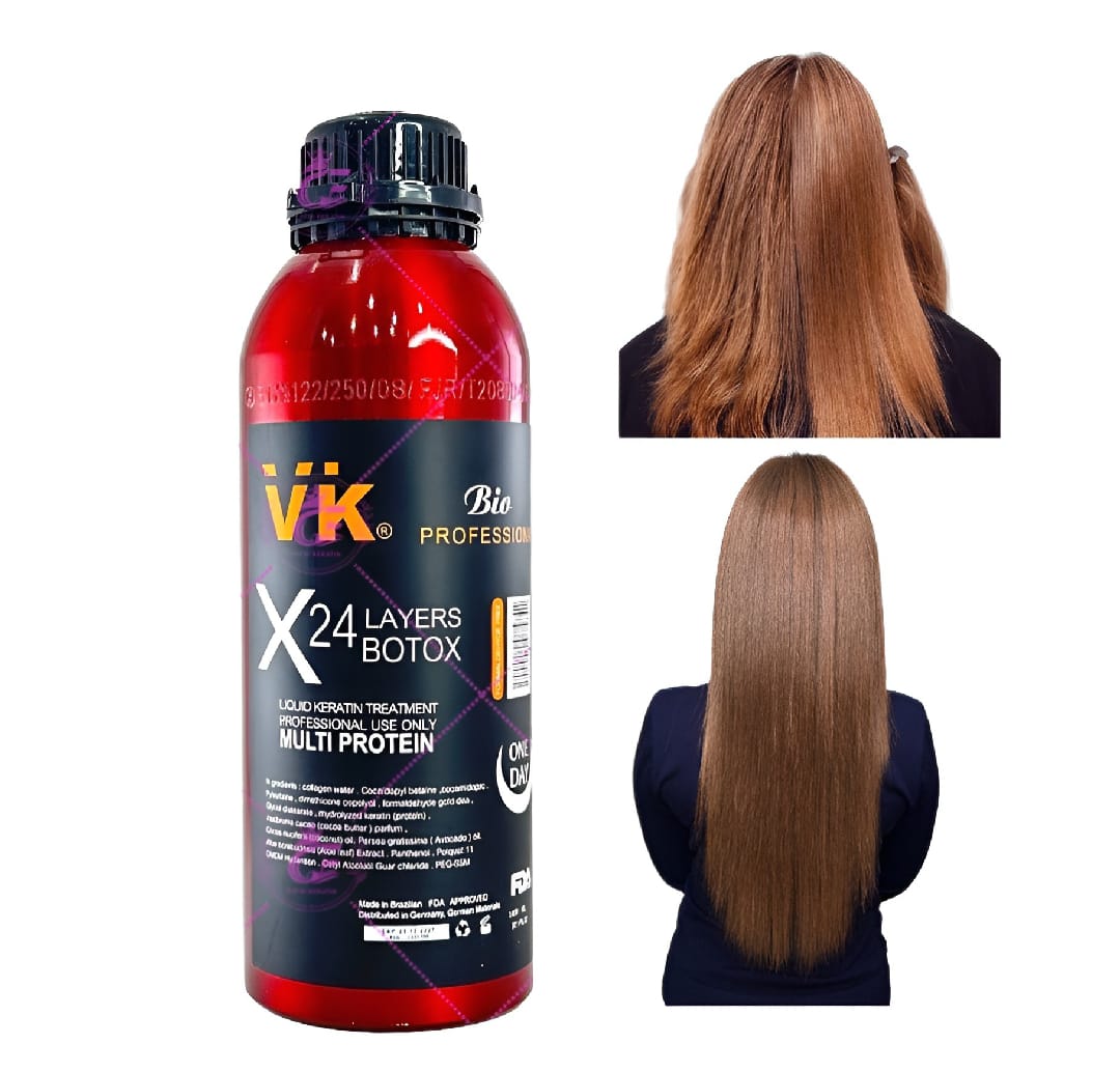 VK Botox X24 Layer Botox Bio Professional Keratin Brazilian Protein 1400ml
