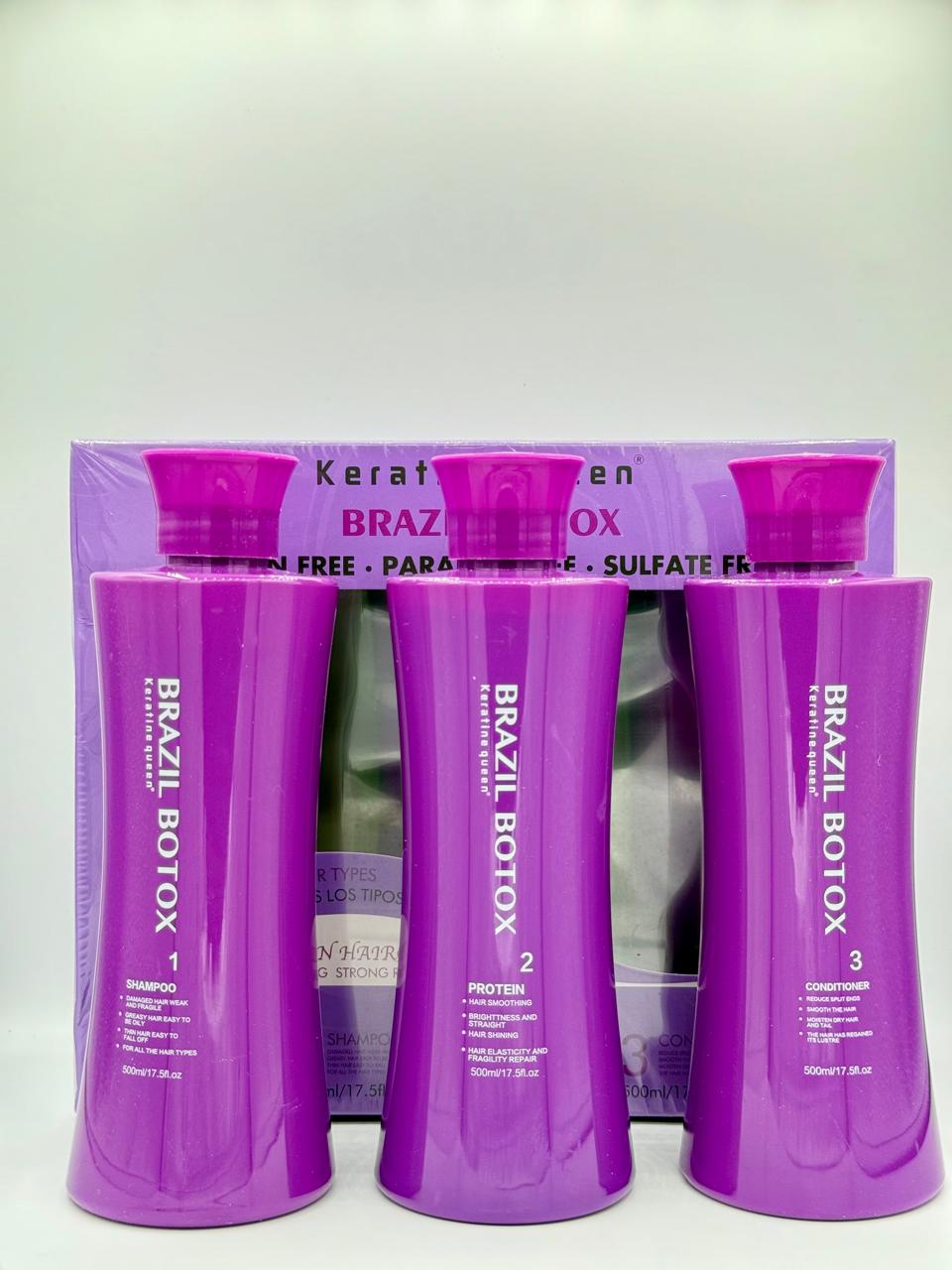 500ml BRAZIL BOTOX – 3 Pack (Step 1, 2, & 3)