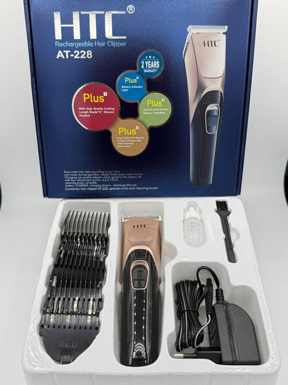 HTC AT-228 Beard Trimmer and Hair Clipper for Men