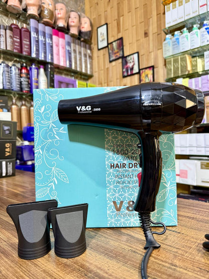 V & G Professional Hair Dryer 1800- 2000 WATTS