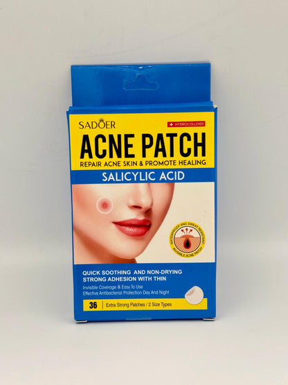 Sadoer Salicylic Acid Acne patch repair acne skin & promote healing Pimple Patch Invisible Pimple Patches for Clearer Skin