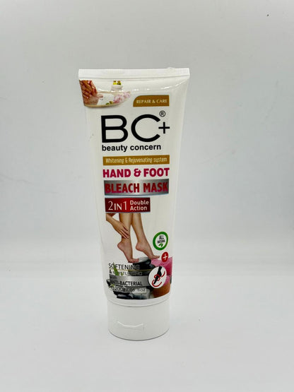 BC+ Hand & Foot 2 in 1 Double Action Bleach Mask 200 GM
