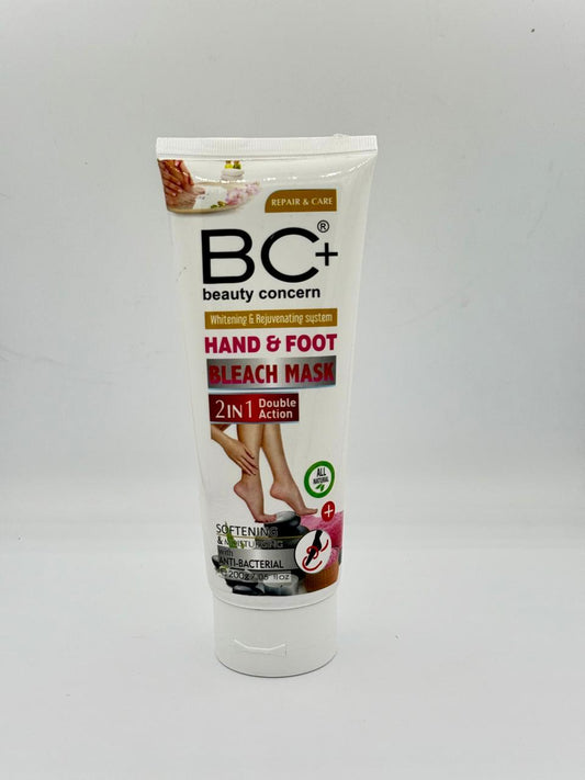 BC+ Hand & Foot 2 in 1 Double Action Bleach Mask 200 GM
