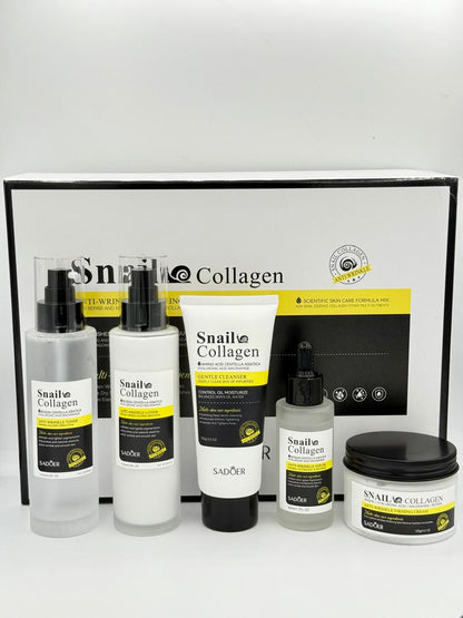 5-in-1 Facial Care Set with Snail Collagen