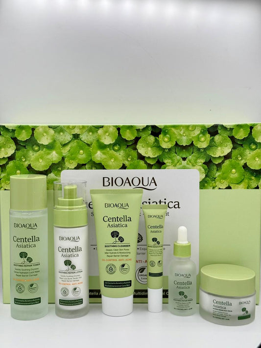 BIOAQUA  Centella Asiatica Soothing Repairig your vitality and Radiance  Skin Care Set