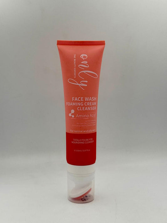 Only the beauty experts face wash foaming cream cleanser yeast protein elastic 150ml