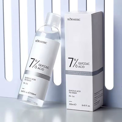 Kormesic 7% Glycolic Aicd Blackhead Remover Moisturizing Skin Toner 250ml