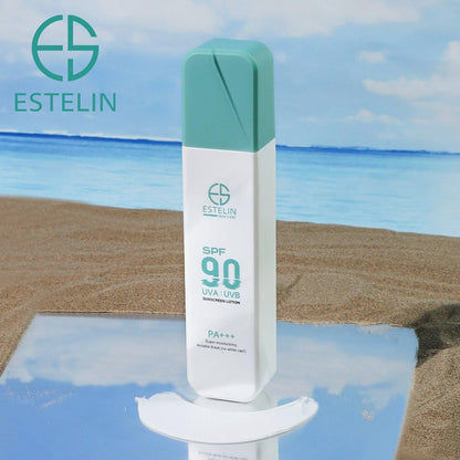 Estelin Super Moisturizing UVA UVB Sunscreen Lotion SPF 90 PA+++ 120gm