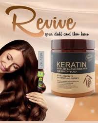 Keratin Hair Mask Brazil Nut for Healthy Scalp 500ml