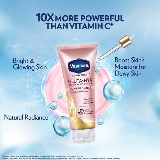 Vaseline® Gluta-Hya Serum Burst Lotion Dewy Radiance